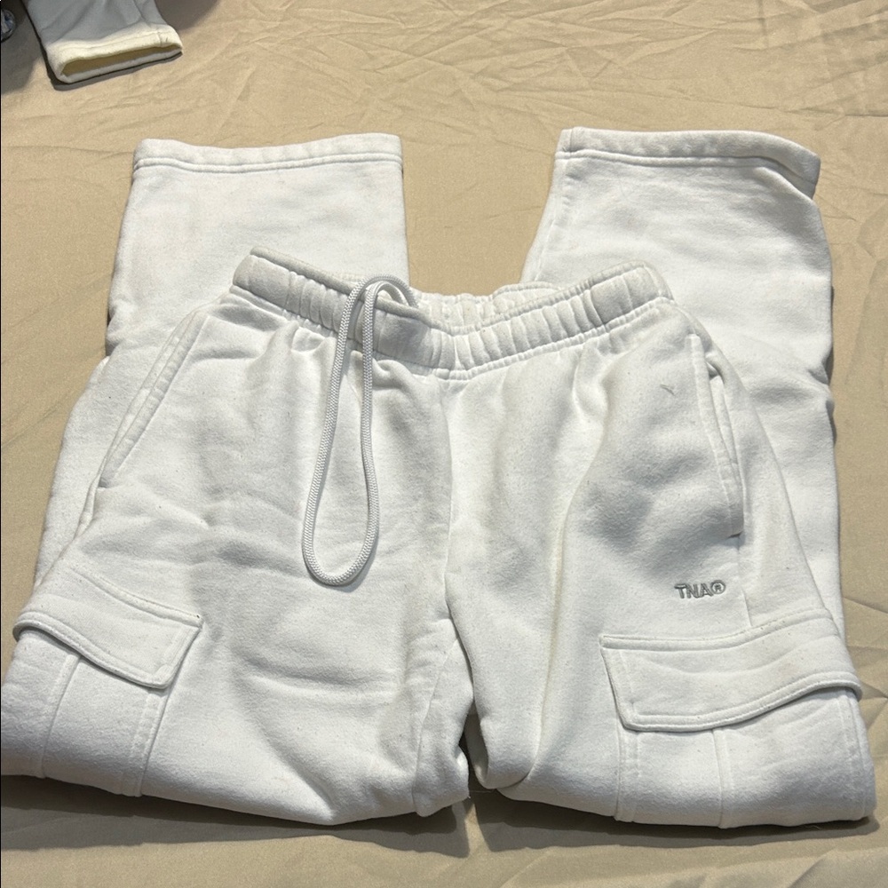 TNA Kids White Sweatpants